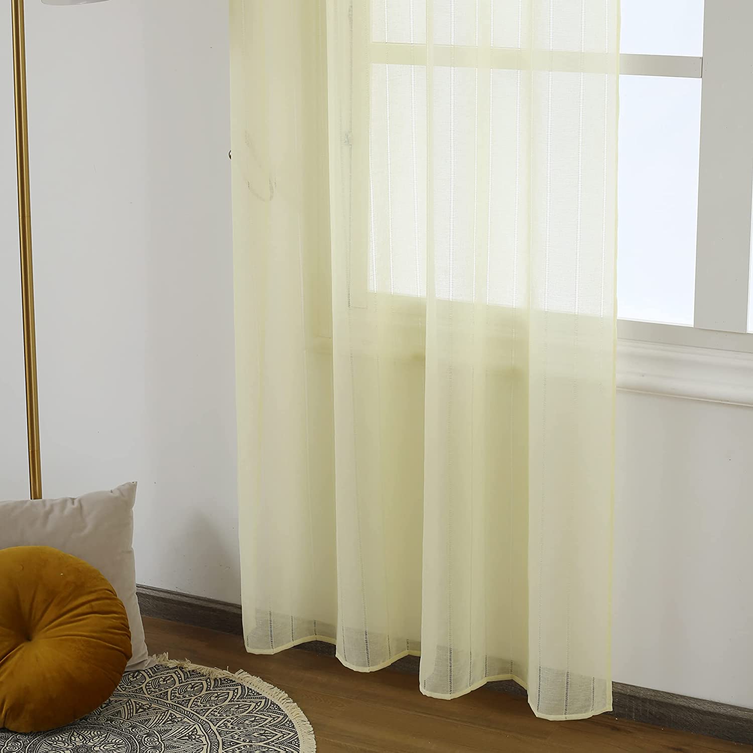 Cortina Salón Dormitorio Translúcido con diseño de Línea - Visillos Tr –  LUNA TEXTIL HOGAR