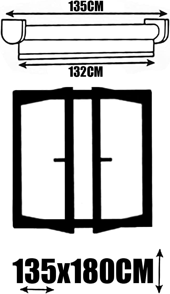 Estor Enrollable para Ventana SemiTranslúcido Liso de Poliéster