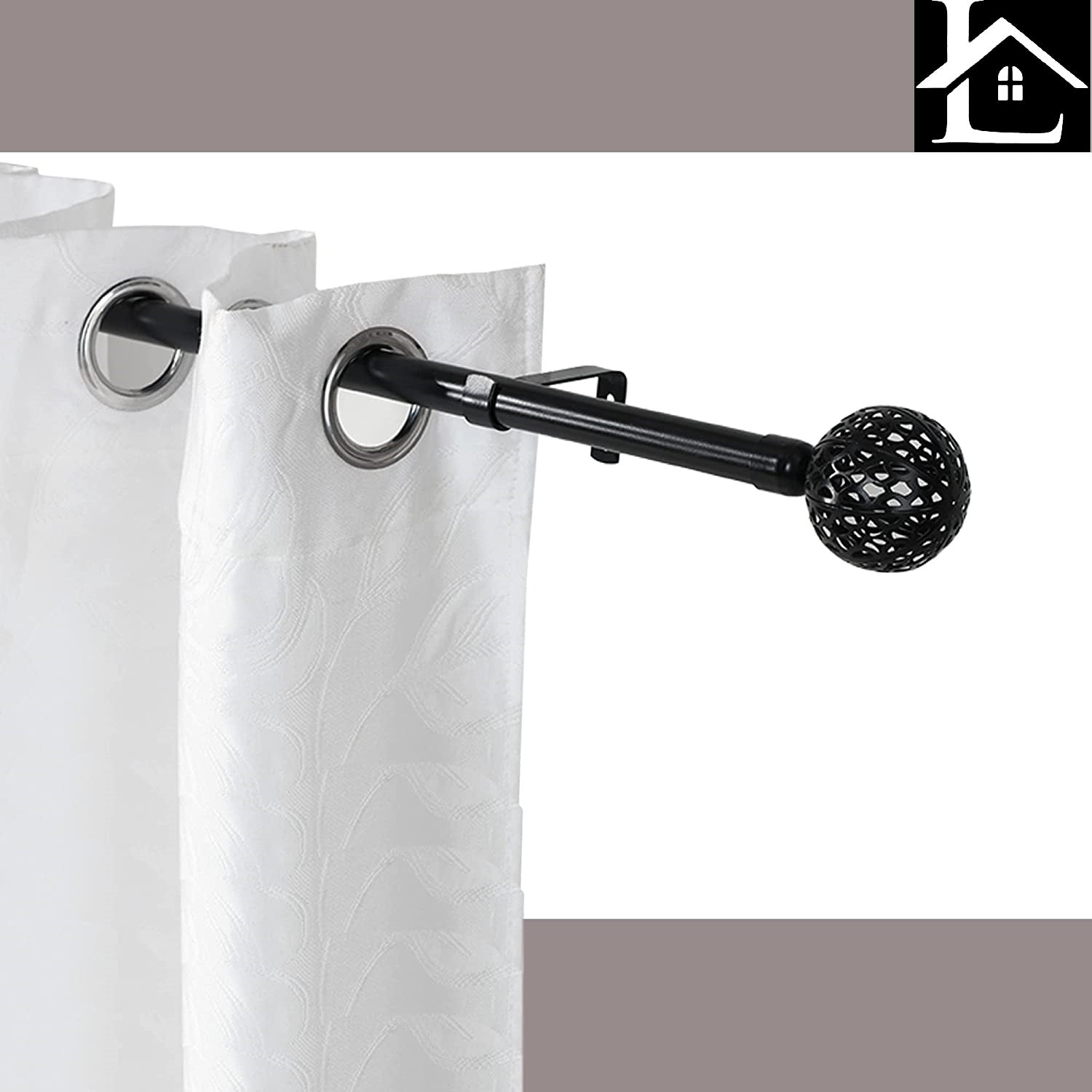 Barra de cortina extensible a presion 3 metros: ¡Encuentra la solución  perfecta para tus ventanas con nuestra barra de cortina de calidad y fácil  instalación!