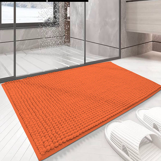 Alfombra De Baño,Cocina,Mascota,Alfombrilla De Baño,Antideslizante,Multifuncional,Felpa Microfibra Chenille,Suave,Cómoda Y Súper Absorbente