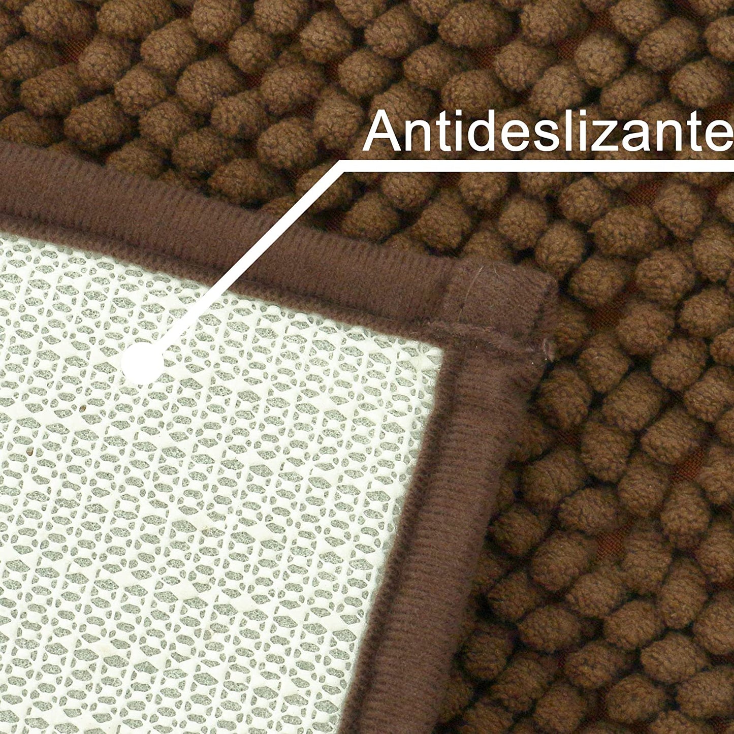 Alfombra De Baño,Cocina,Mascota,Alfombrilla De Baño,Antideslizante,Multifuncional,Felpa Microfibra Chenille,Suave,Cómoda Y Súper Absorbente